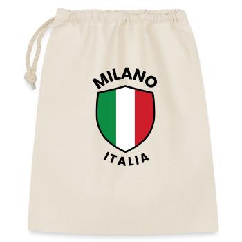 Milan Italy Shield - Gift Bag 40 x 50 cm - nature - Front