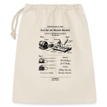 Arc Weld Machine Blueprint - Gift Bag 40 x 50 cm - nature - Front