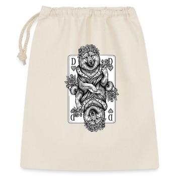 Eurasier | Reine de Cœur | Cartes - Sac cadeau 40 x 50 cm - nature - Devant