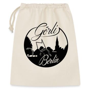Görli Görlitzer Park - Geschenkbeutel aus Baumwolle (40 x 50 cm) - Natur - Vorne