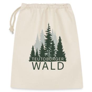 Teutoburger Wald - Geschenkbeutel aus Baumwolle (40 x 50 cm) - Natur - Vorne