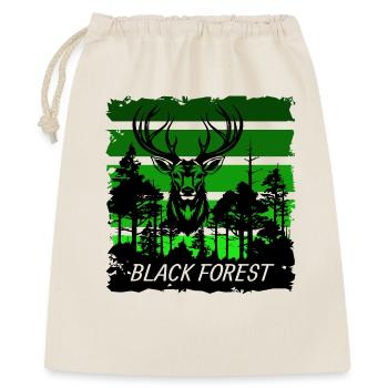 Black Forest - Geschenkbeutel aus Baumwolle (40 x 50 cm) - Natur - Vorne