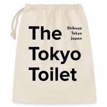 Le projet de toilettes de Tokyo - Sac cadeau 40 x 50 cm - nature - Devant