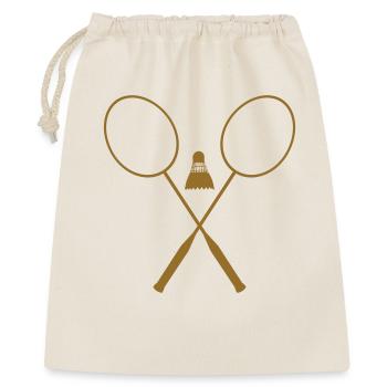Badminton - Sport - Raquette - Sac cadeau 40 x 50 cm - nature - Devant