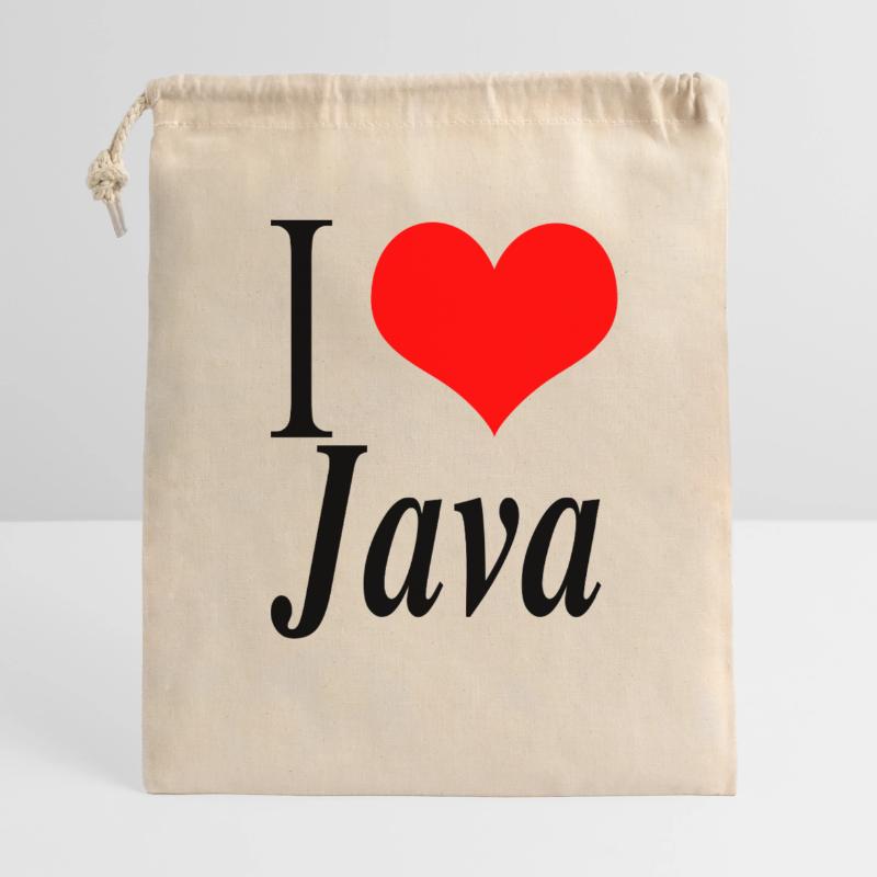 J'adore Java Sac cadeau 40 x 50 cm