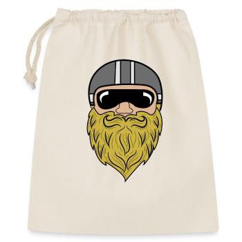 Beard Goatbeard Beard Hairstyle Mustache Beard Wearer - Gift Bag 40 x 50 cm - nature - Front