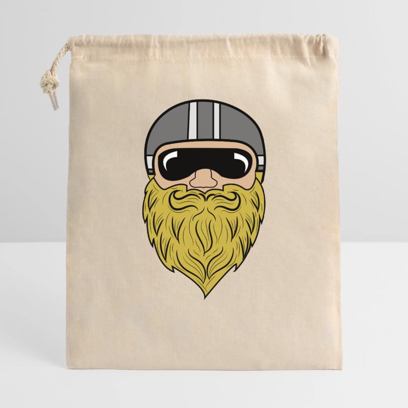 Bart Ziegenbart Bartfrisur Schnurrbart Bartträger Geschenkbeutel aus Baumwolle (40 x 50 cm)