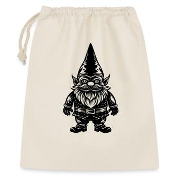 Gnome - Geschenkbeutel aus Baumwolle (40 x 50 cm) - Natur - Vorne