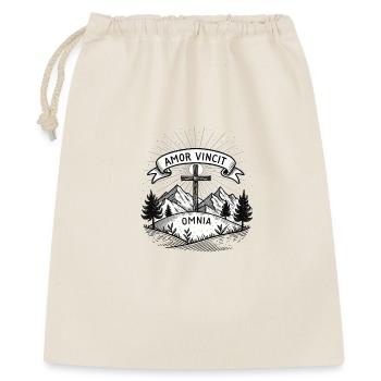 amor vincit omnia (Love overcomes all) - Gift Bag 40 x 50 cm - nature - Front