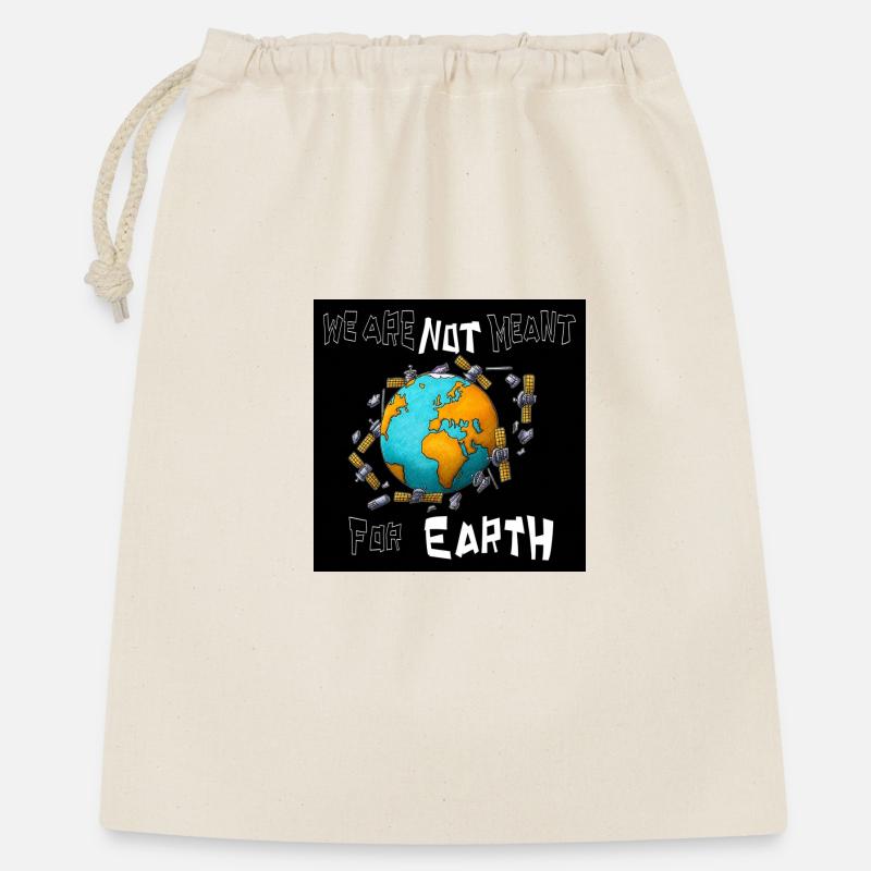 Not meant for Earth - Gift Bag 40 x 50 cm - nature