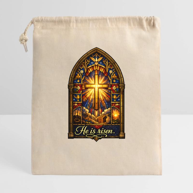 He is Risen Easter Jesus Gift Bag 40 x 50 cm