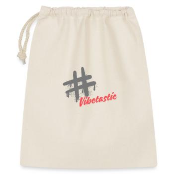 Vibetastic hatch tag slogan - Gift Bag 40 x 50 cm - nature - Front