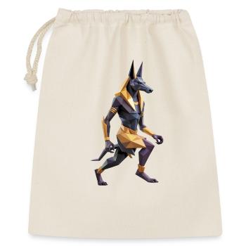 Anubis - Cool Low Poly Logo - Gift Bag 40 x 50 cm - nature - Front
