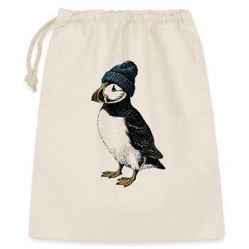 Winter Puffin - Gift Bag 40 x 50 cm - nature - Front