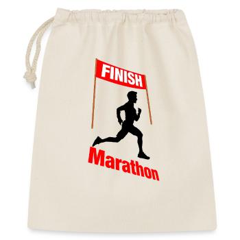 Marathon Finish Runner – Victory - Gift Bag 40 x 50 cm - nature - Front