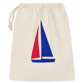 sailboat - Gift Bag 40 x 50 cm - nature - Front