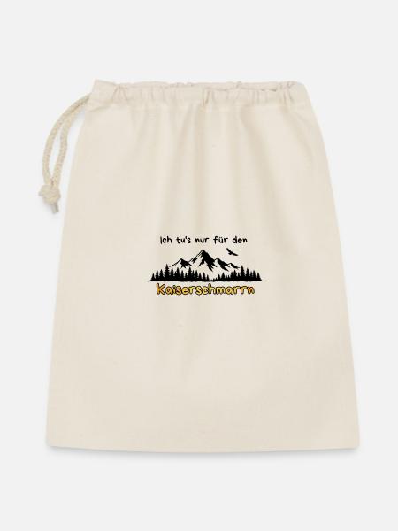 Kaiserschmarrn Berge wandern Spruch - Geschenkbeutel aus Baumwolle (40 x 50 cm) - Natur
