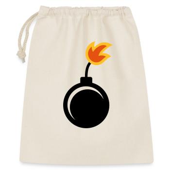Bombe - Sac cadeau 40 x 50 cm - nature - Devant