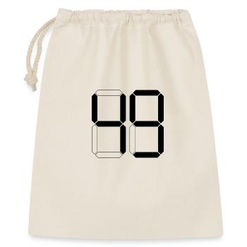 NUMBER 49 Forty-Nine Gift Digital - Gift Bag 40 x 50 cm - nature - Front