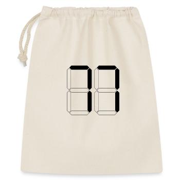 NUMBER 77 Seventy-Seven Gift Digital - Gift Bag 40 x 50 cm - nature - Front