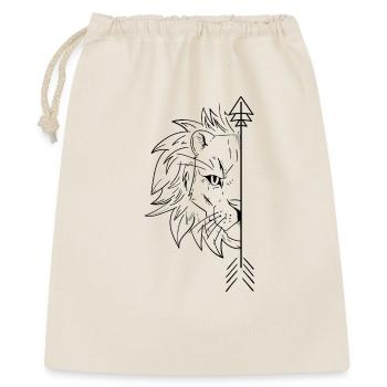 Lion Boyfriends 1/2 - Gift Bag 40 x 50 cm - nature - Front