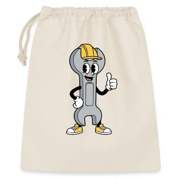 Clé de dessin animé Mécanique de bande dessinée - Sac cadeau 40 x 50 cm - nature - Devant