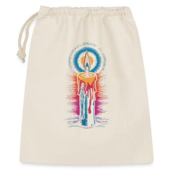 Faith Light Candle Retro Spirit Design - Gift Bag 40 x 50 cm - nature - Front