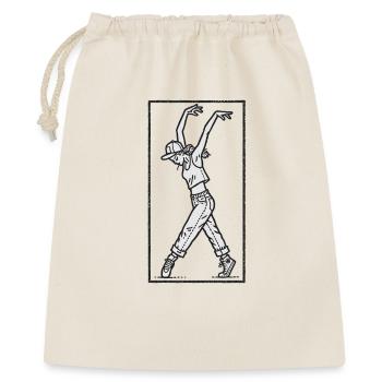 Female dancer #16 - Geschenkbeutel aus Baumwolle (40 x 50 cm) - Natur - Vorne