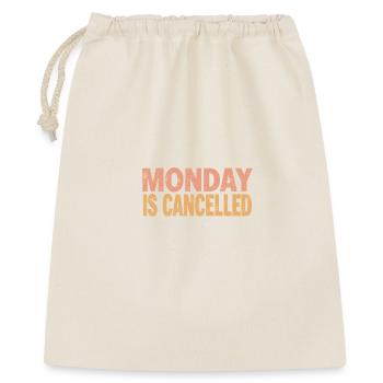Monday is Cancelled - Gift Bag 40 x 50 cm - nature - Front
