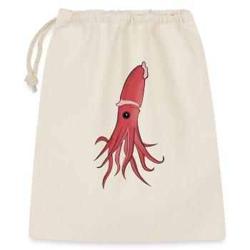 Sea Creatures A Beautiful Squid - Gift Bag 40 x 50 cm - nature - Front