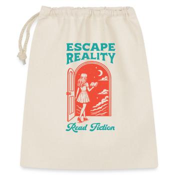 Escape Reality Read Fiction - Gift Bag 40 x 50 cm - nature - Front