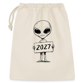 cute alien - Gift Bag 40 x 50 cm - nature - Front
