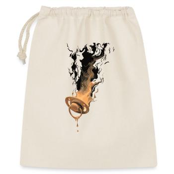 Burning pacifier - Gift Bag 40 x 50 cm - nature - Front