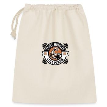 Muscle pumpin - Gift Bag 40 x 50 cm - nature - Front
