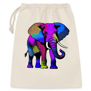 Elephant - Gift Bag 40 x 50 cm - nature - Front
