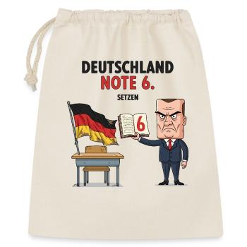 Germany Note 6 Motif with Teacher - Gift Bag 40 x 50 cm - nature - Front