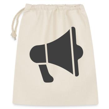 Megaphone Icon - Gift Bag 40 x 50 cm - nature - Front