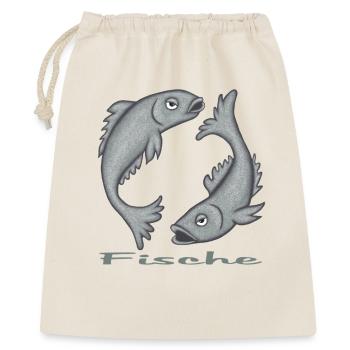 Zodiac sign Pisces - Gift Bag 40 x 50 cm - nature - Front