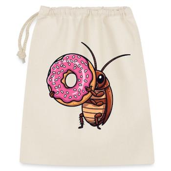 Mignon cafard beignet amateur de dessin animé - Sac cadeau 40 x 50 cm - nature - Devant