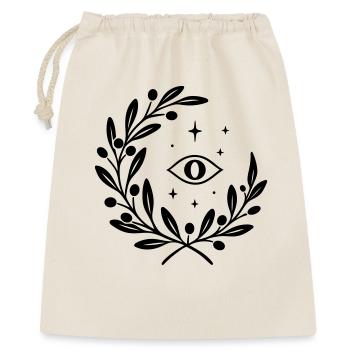 Mystic Yule with an Eye - Christmas Yule - Gift Bag 40 x 50 cm - nature - Front