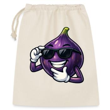 Cool Fig Cartoon Comic Fruit Summer Fruit - Gift Bag 40 x 50 cm - nature - Front