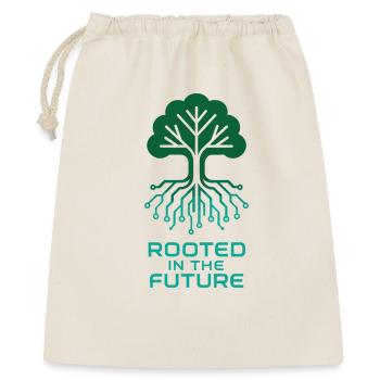 Digital tree for a sustainable future - Gift Bag 40 x 50 cm - nature - Front