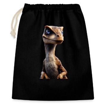 Raptor Velociraptor Dinosaur Dino Raptors - Gift Bag 40 x 50 cm - black - Front