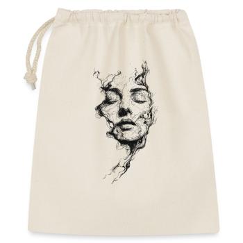 Graphisme d’art du sommeil - Sac cadeau 40 x 50 cm - nature - Devant