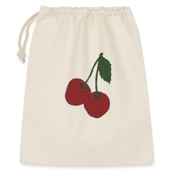 Cherries fabric - Gift Bag 40 x 50 cm - nature - Front