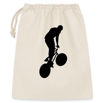 Vélo BMX - Sac cadeau 40 x 50 cm - nature - Devant