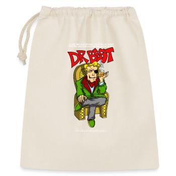 Dr. Best - Geschenkbeutel aus Baumwolle (40 x 50 cm) - Natur - Vorne