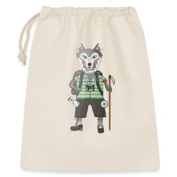 wander like a wolf free and wild - Gift Bag 40 x 50 cm - nature - Front