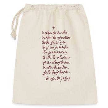 Solo Dios basta (Let nothing disturb thee) - Gift Bag 40 x 50 cm - nature - Front