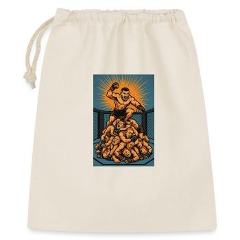 Chemise de champion - Sac cadeau 40 x 50 cm - nature - Devant